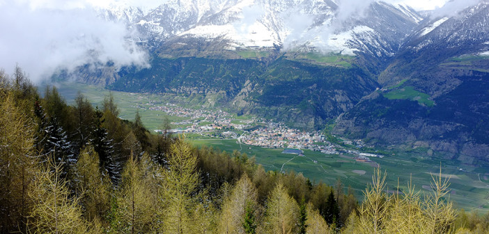 Schlanders im Vinschgau Südtirol